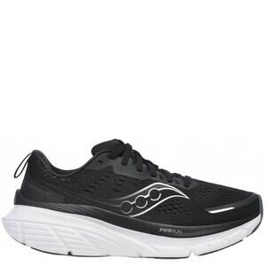 NEW SAUCONY women's guide 18 shoe in black/white